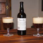 photo de la bouteille et du verre