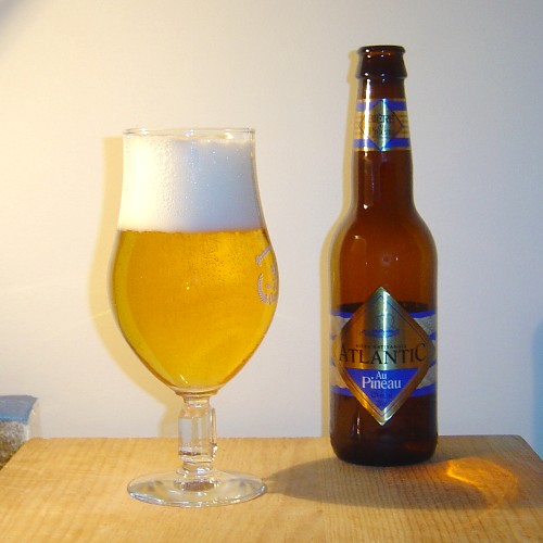 photo d'un verre de bire Atlantic