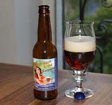 photo de la bouteille et du verre