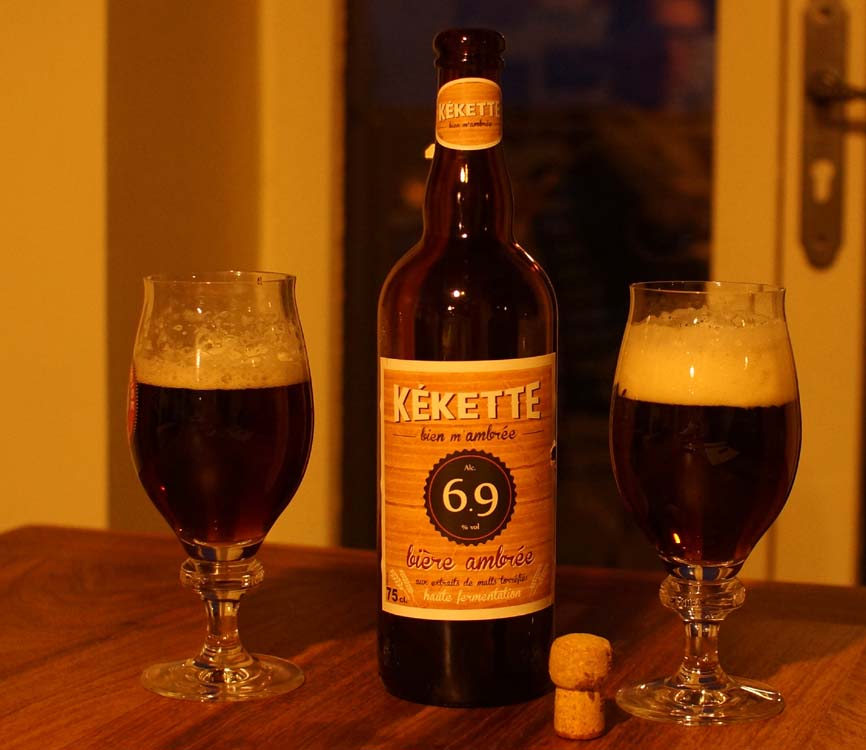 photo d'un verre de bire Kekette 69 Bien Mambree