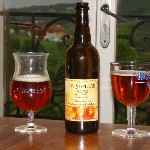 cliquer pour agrandir la photo photo de la bouteille et du verre