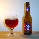 photo de la bouteille et du verre